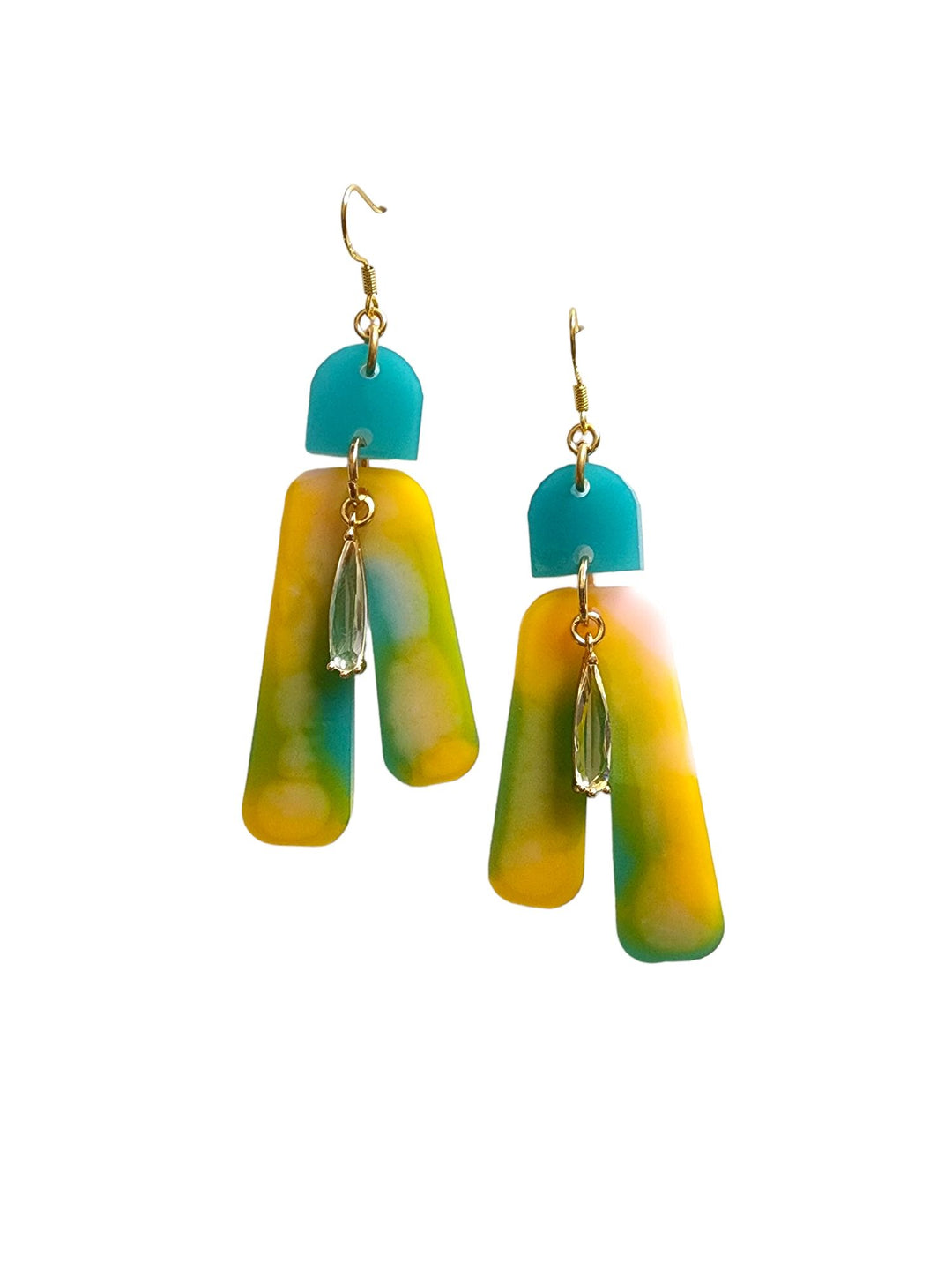 The Amplify Color Resin Earring Collection