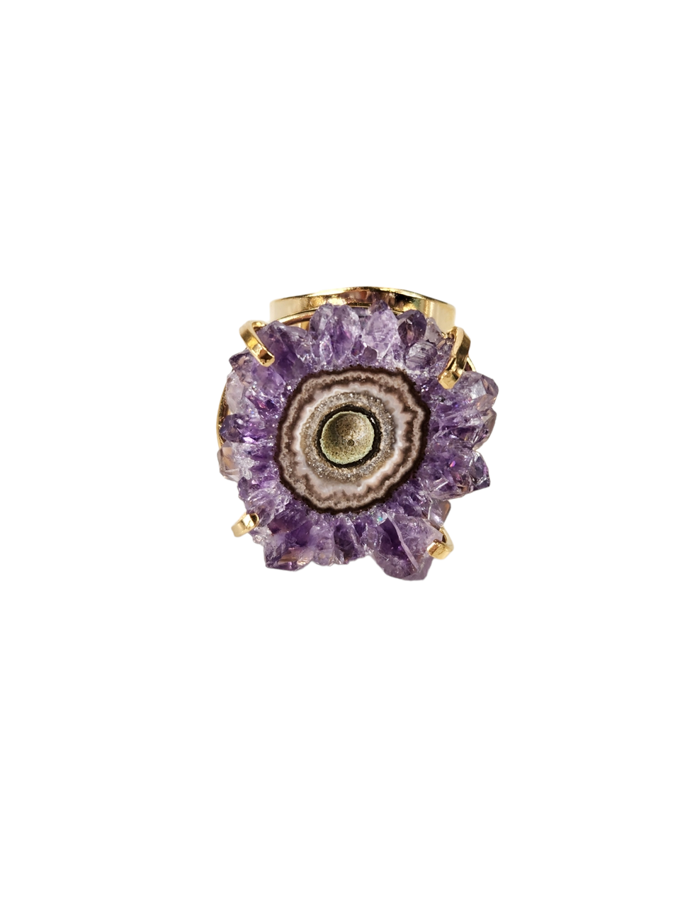 Amethyst 2025 stalactite ring