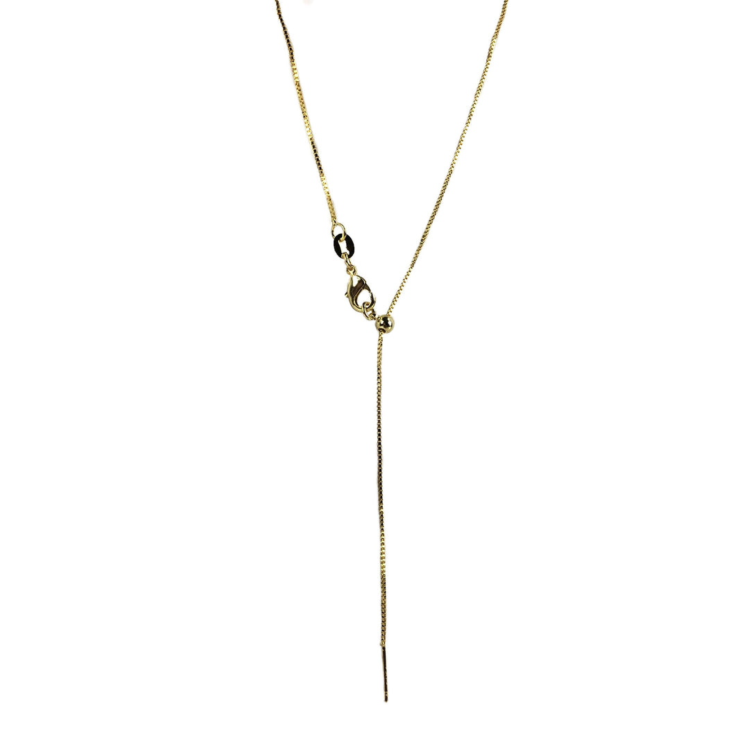 The Ava Gold Slider Necklace Collection