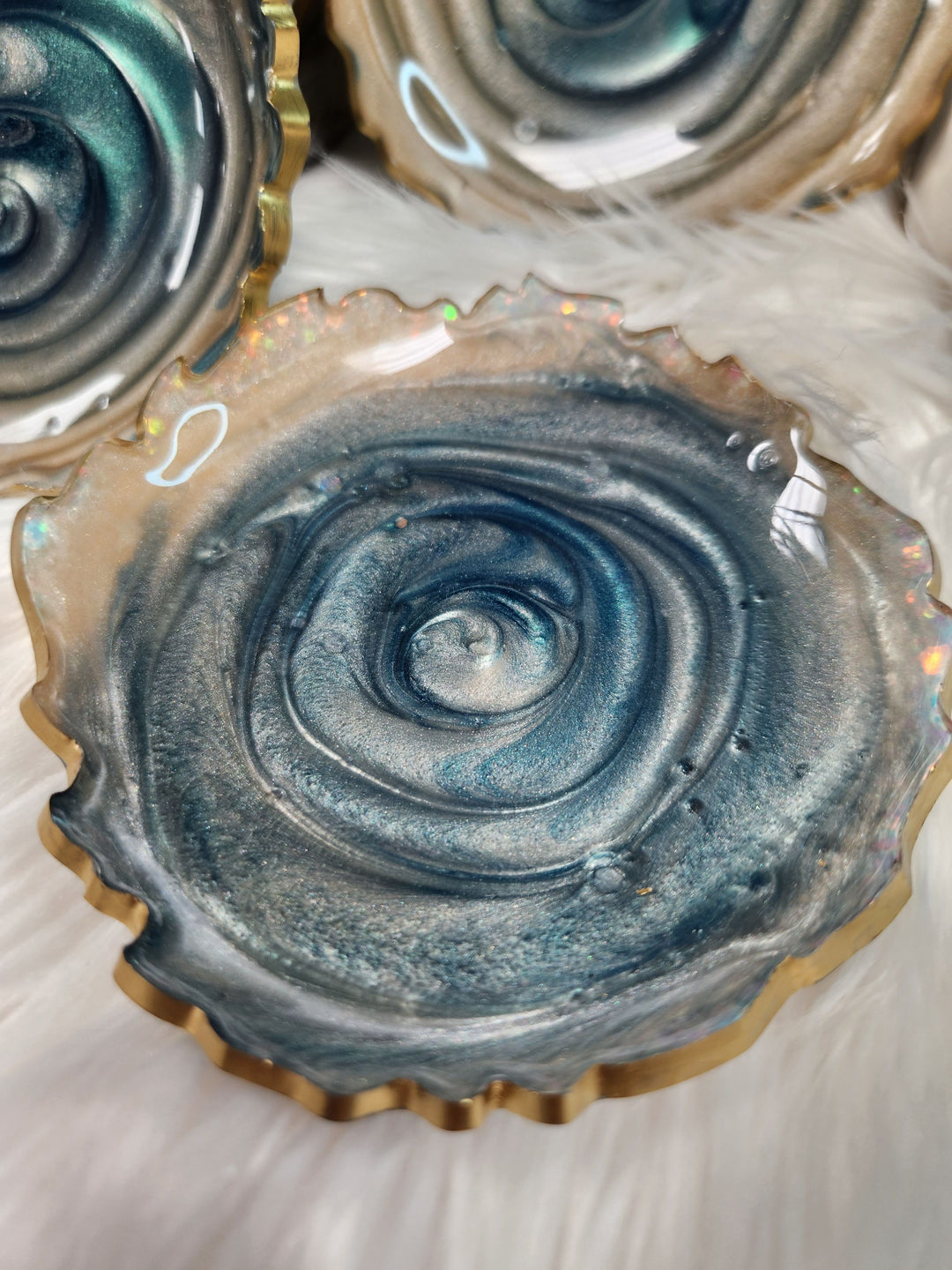 The Mahlia Resin Trinket Bowl