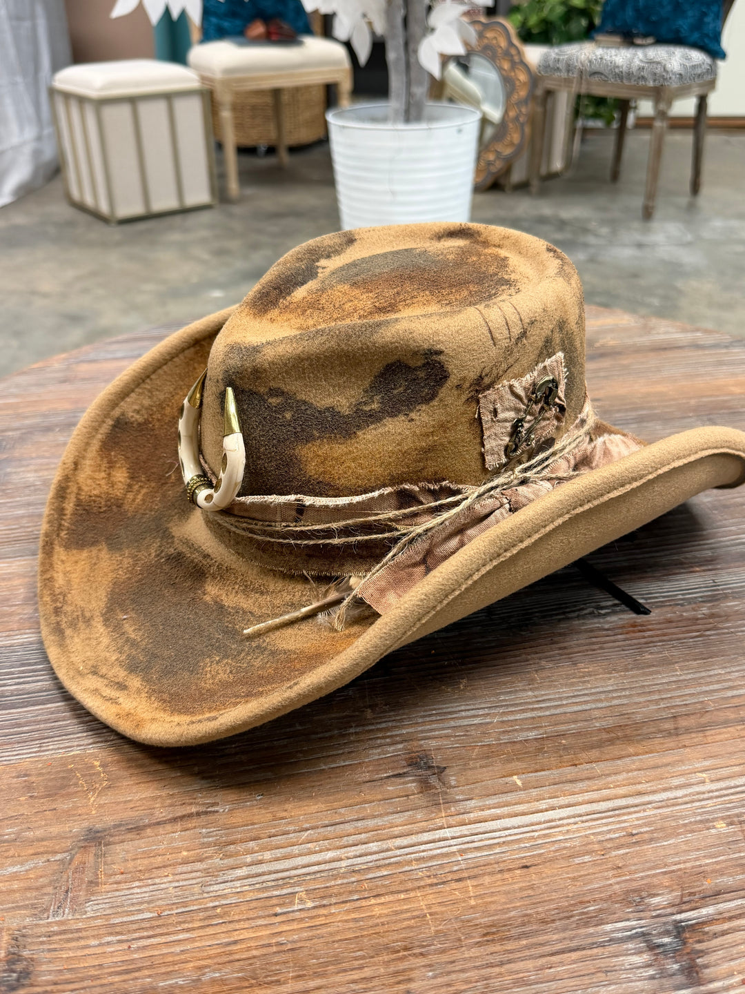 The Wild Western Renegade Boho Cowboy Hat