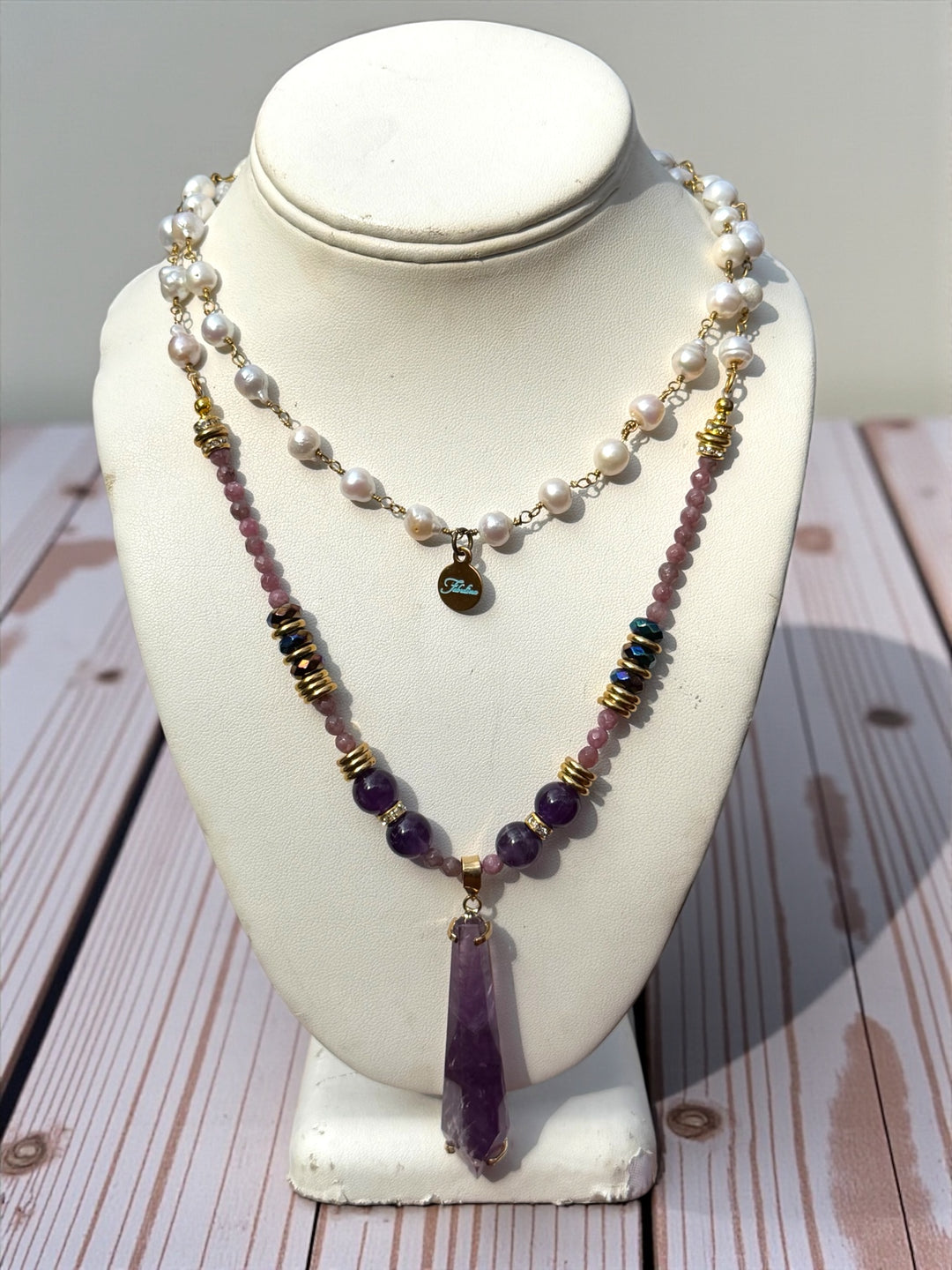 The Amethyst Point Necklace