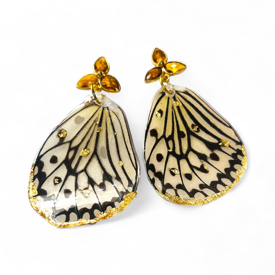 The Real Butterfly Paper Kite Post Earrings Collection