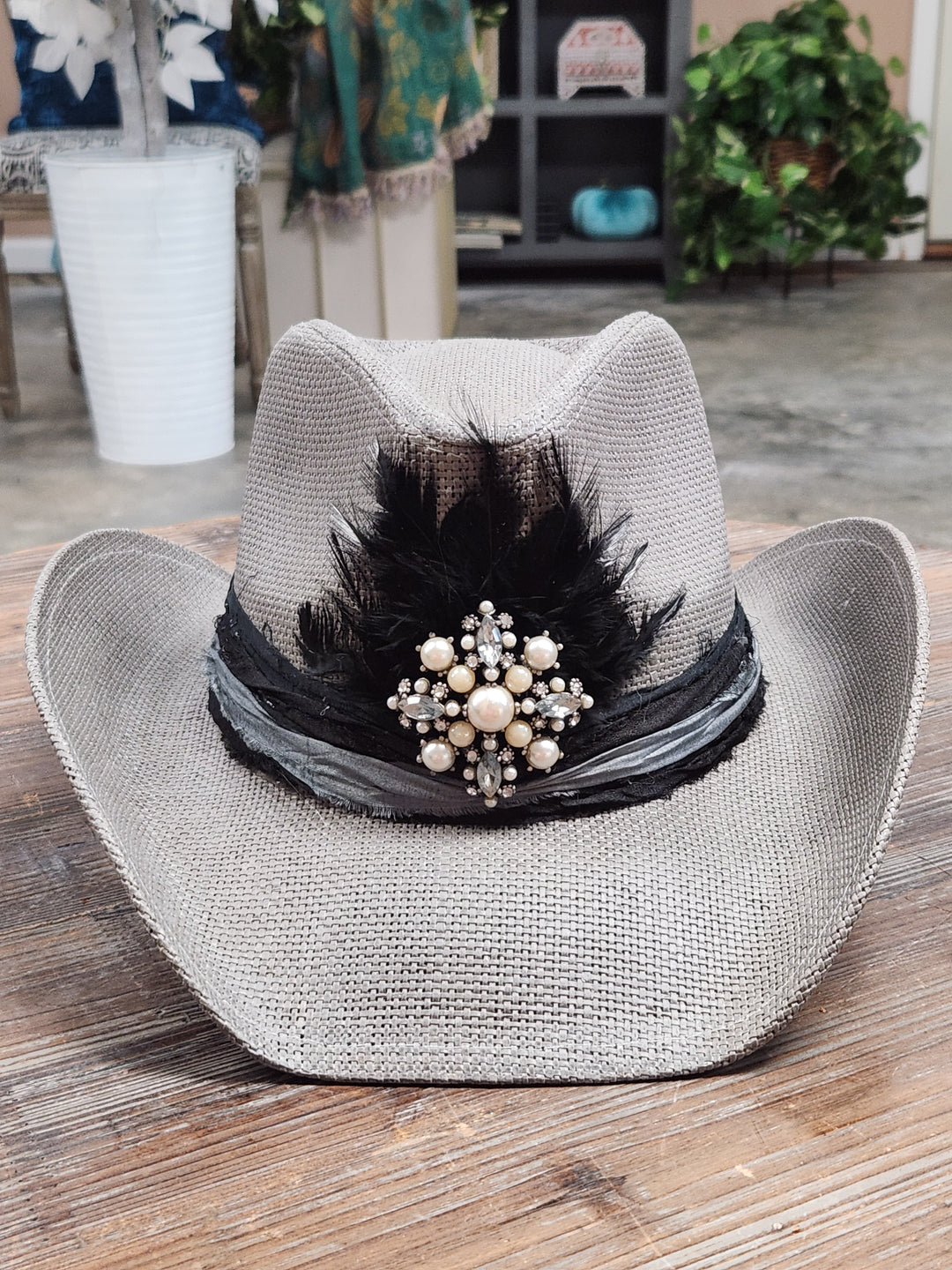 The Midnight Fawn Pearl Cowboy Hat - 804