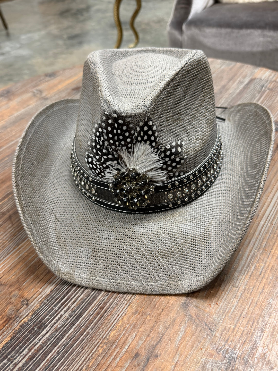 The Silver Prairie Boho Cowboy Hat
