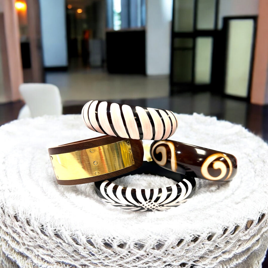 The Wood Bangle Collection