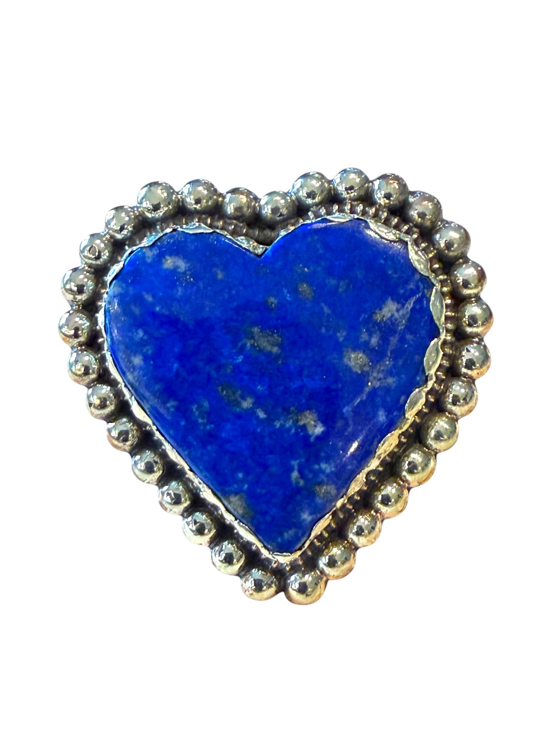 The Royal Lapis Heart Statement Ring-579