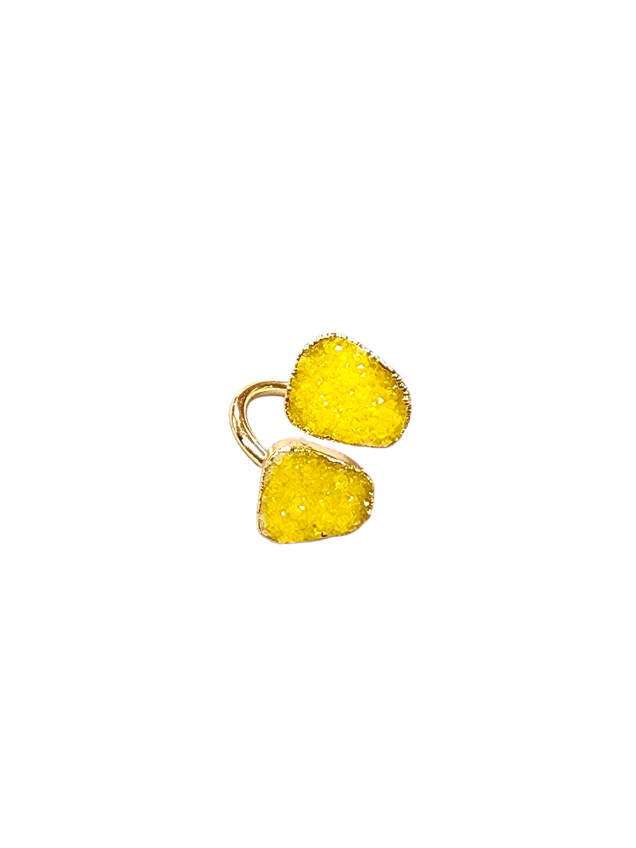 The Valentina Double Druzy Ring Colllection