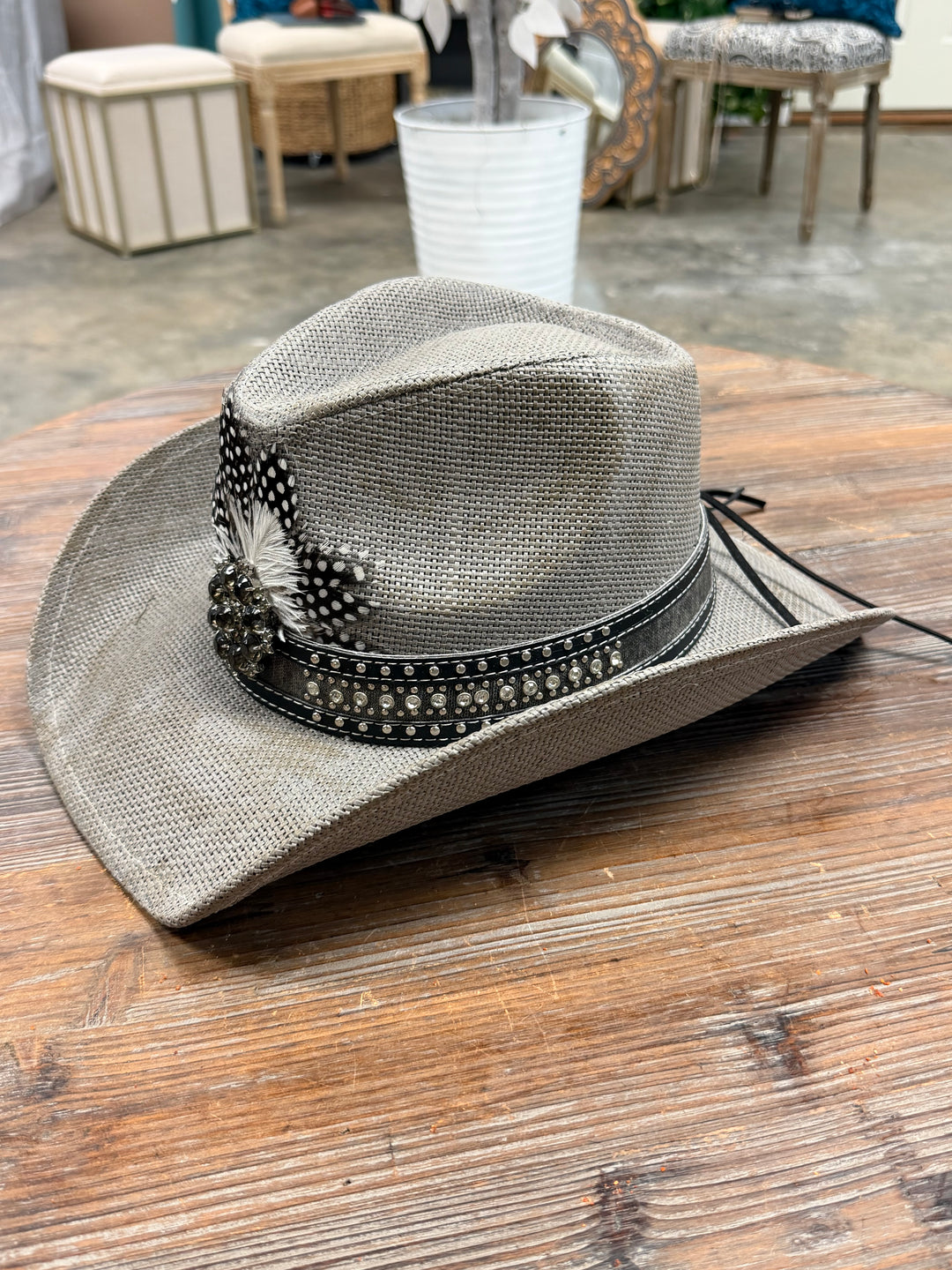 The Silver Prairie Boho Cowboy Hat