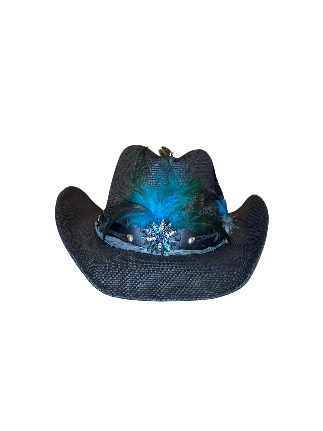 The Sapphire Crown Boho Cowboy Hat