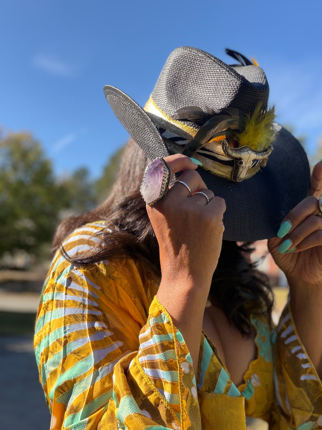 The Amethyst Point Ring