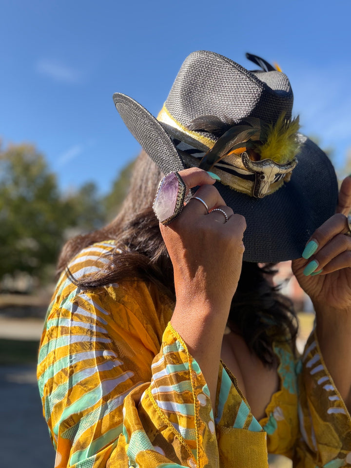 The Amethyst Point Ring