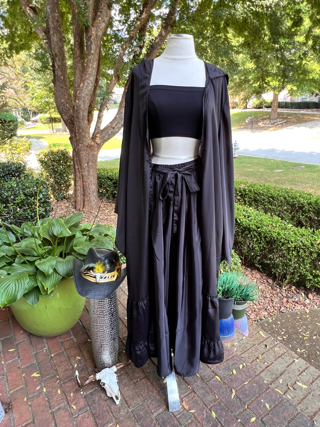 The Eclipse Silk Kimono and Umbrella Trouser Sets Collection