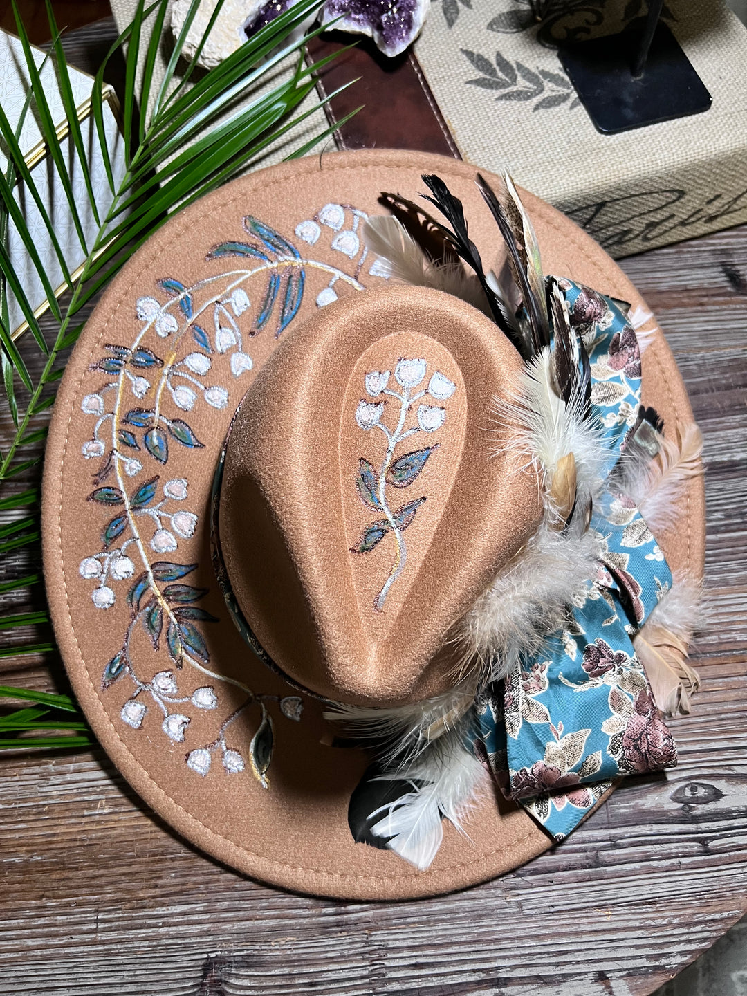 The Blue Feathered Hat