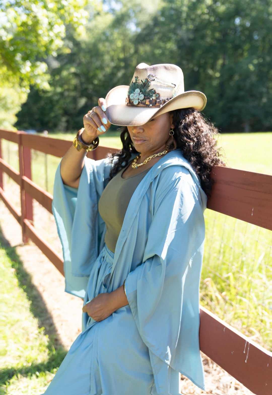 The Eclipse Silk Kimono and Umbrella Trouser Sets Collection