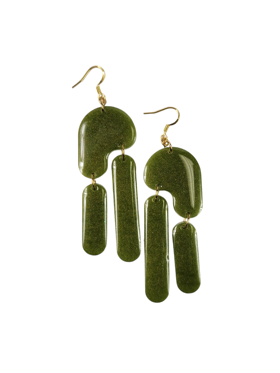 The Angelique Resin Earring Collection