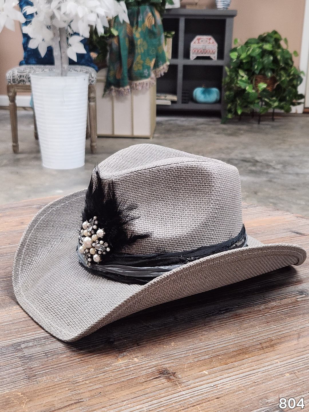 The Midnight Fawn Pearl Cowboy Hat - 804