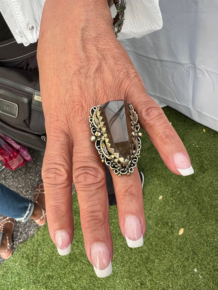 The Smoky Quartz Ring