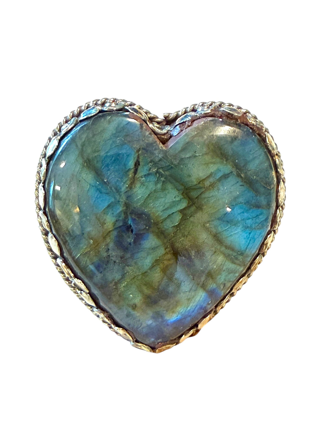 The Aurora Heart Labradorite Ring-576