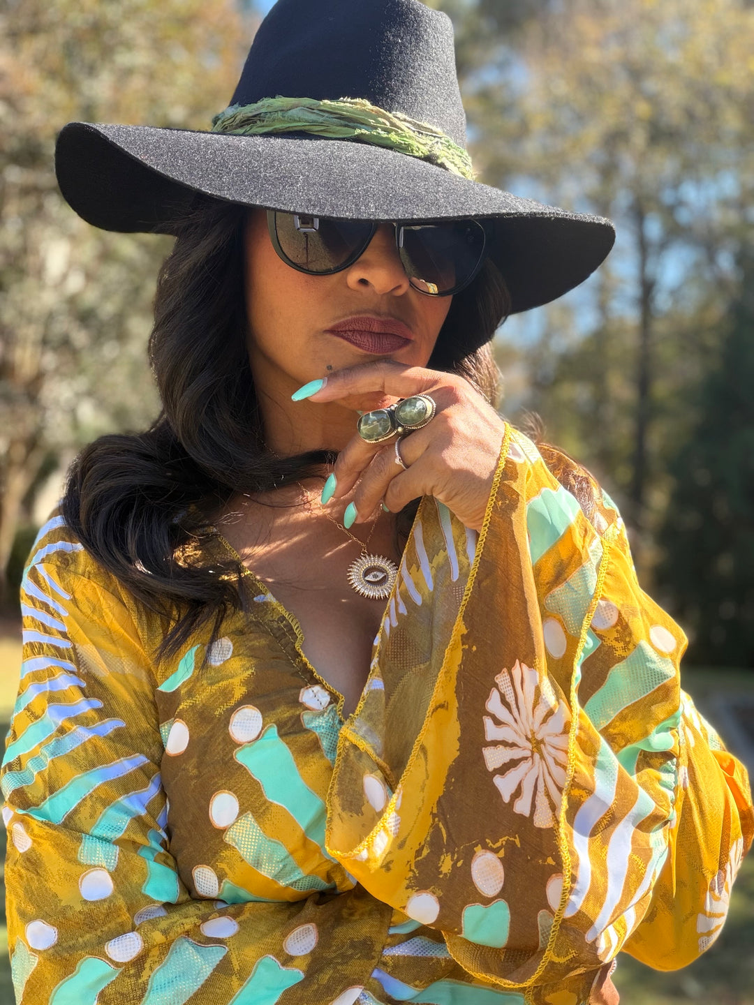 The Green Prehnite Ring