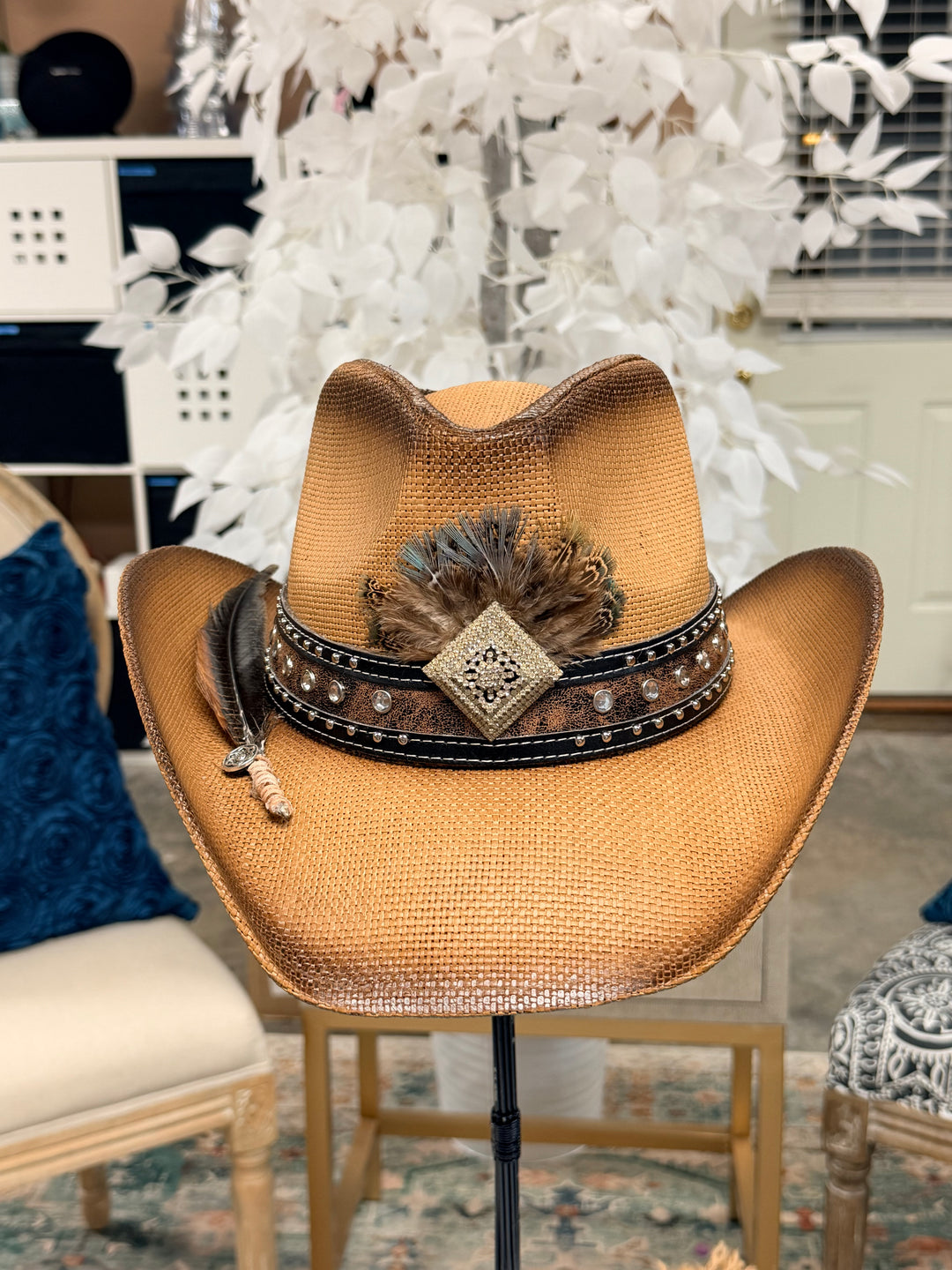 The Sahara Nomad Luxe Western Boho Hat