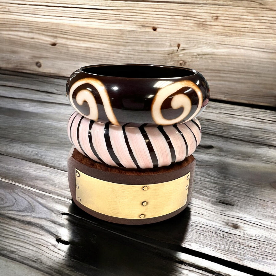 The Wood Bangle Collection
