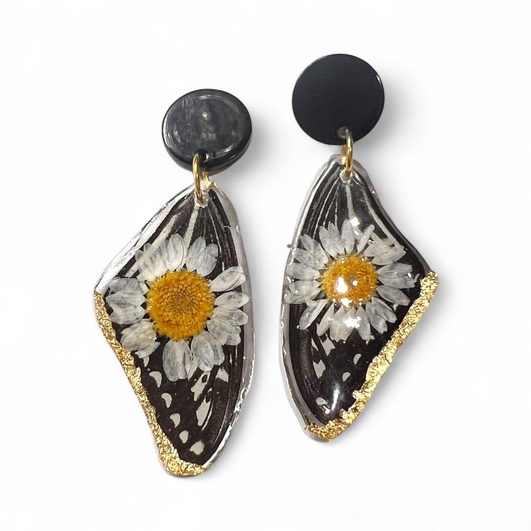 The Real Butterfly Bloom Wings Post Earrings Collection