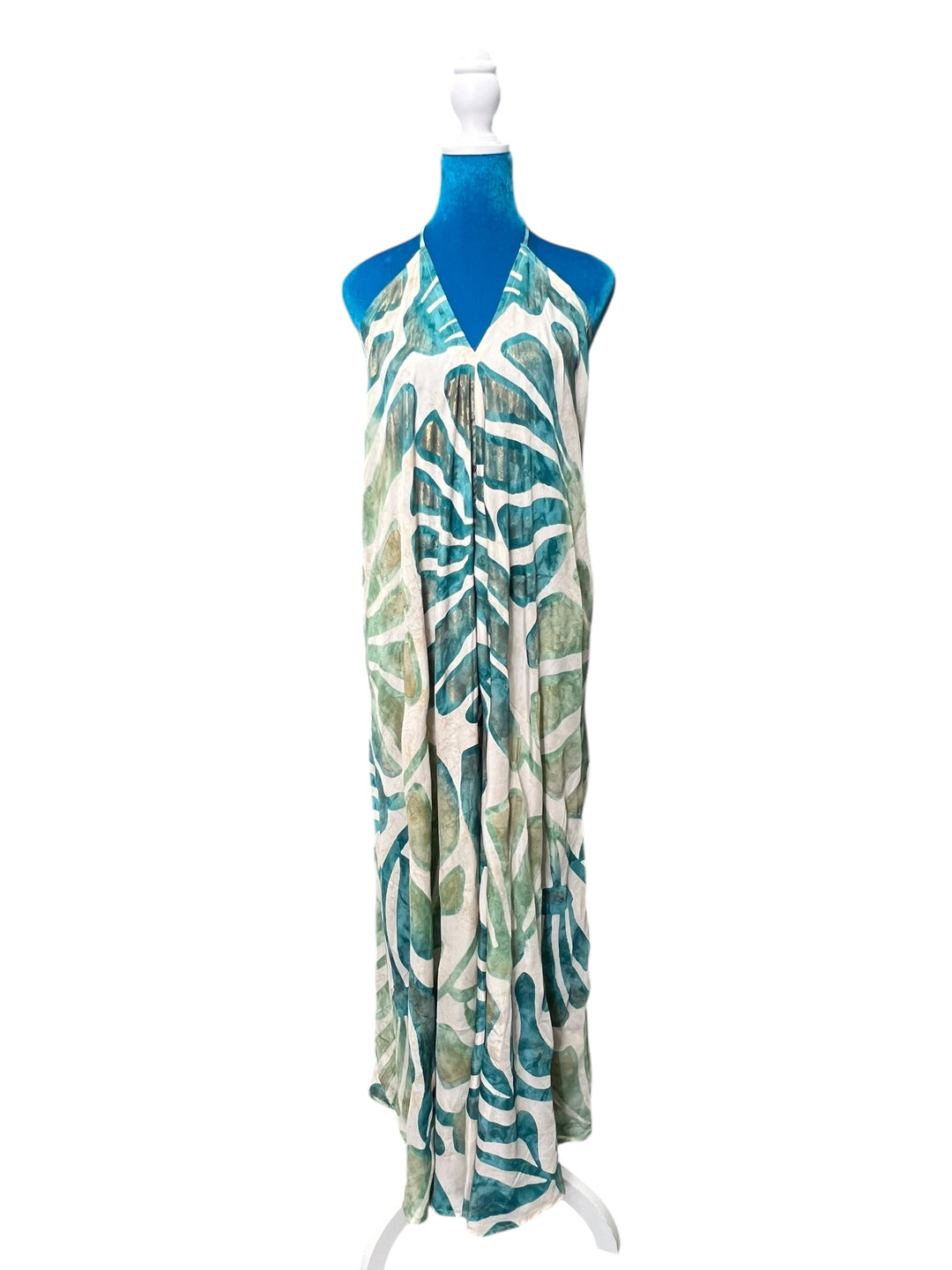 The Oasis Breeze Silk Kimono Set