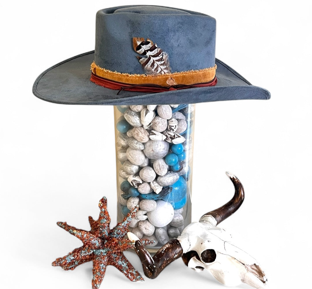 The Indigo Trail Boho Fedora Hat