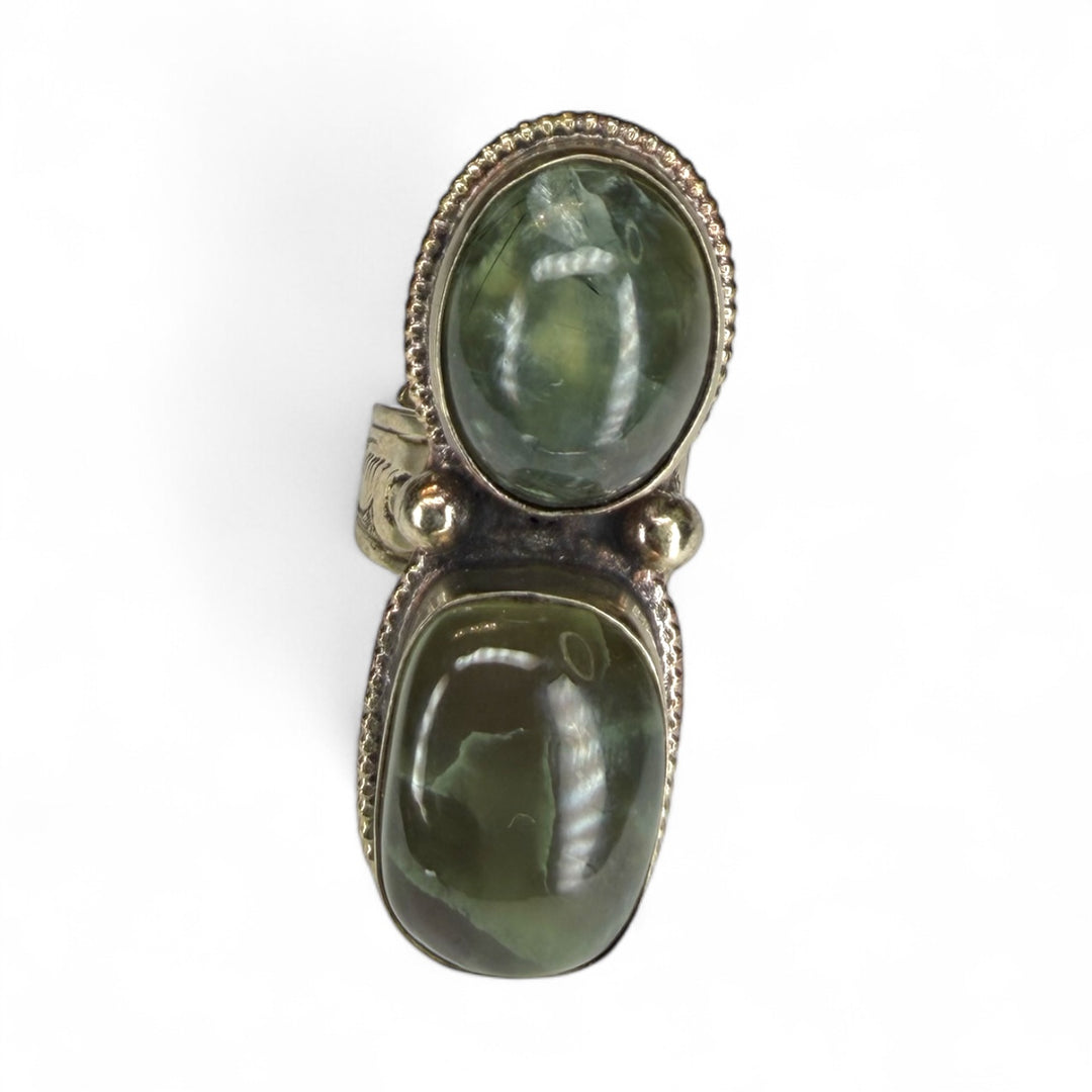 The Green Prehnite Ring