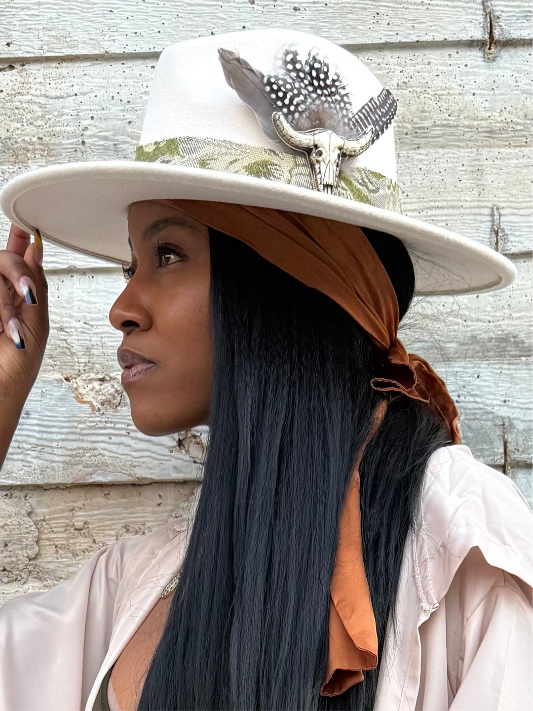 The Sage Prairie Boho Fedora Hat
