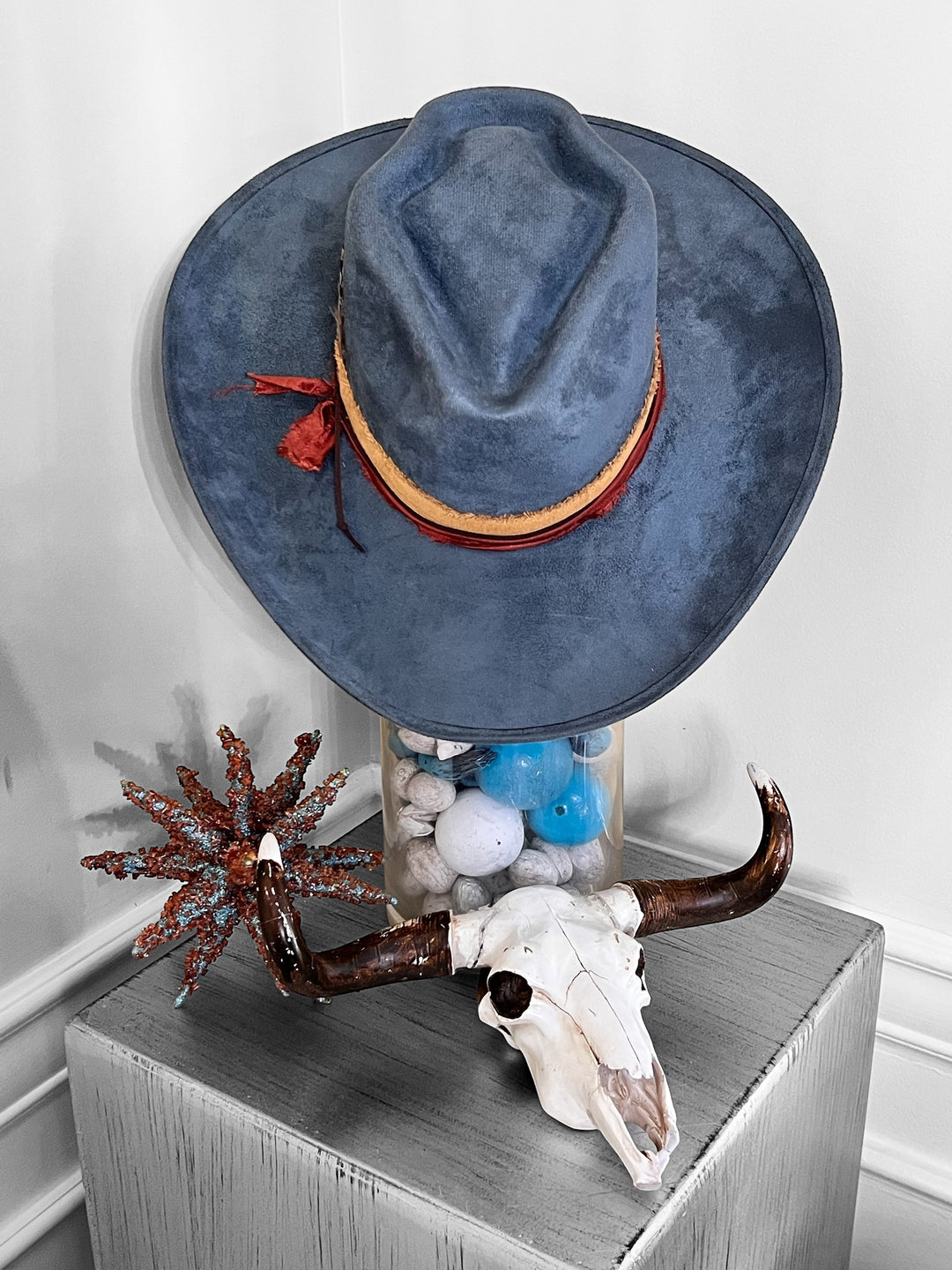 The Indigo Trail Boho Fedora Hat