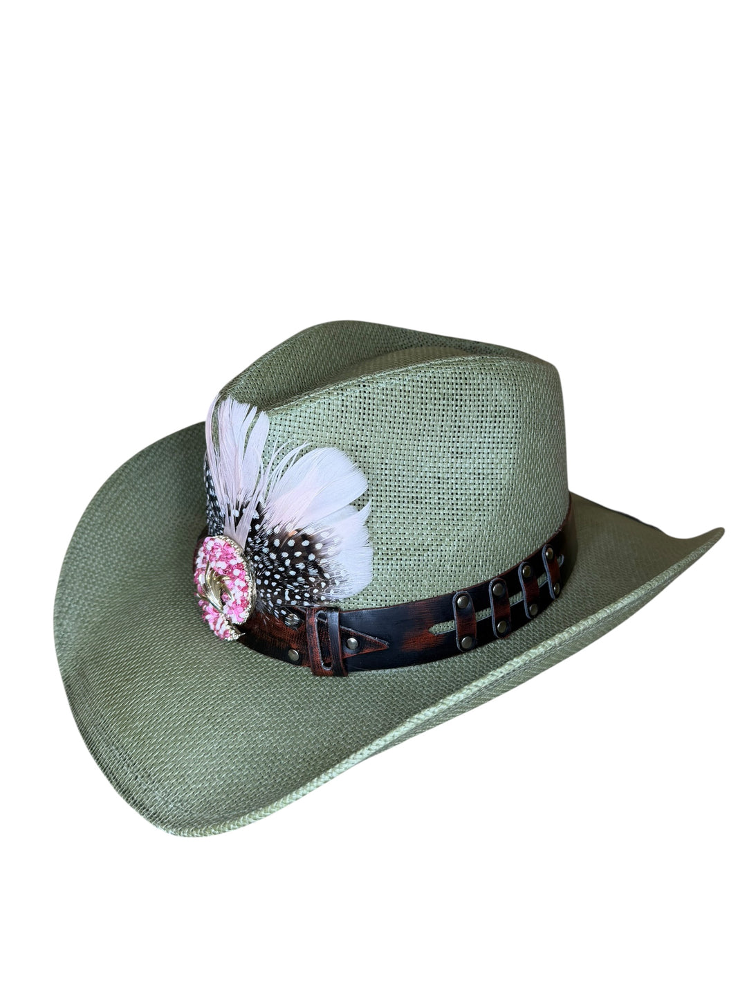 The Blush Prairie Crown Boho Cowboy Hat