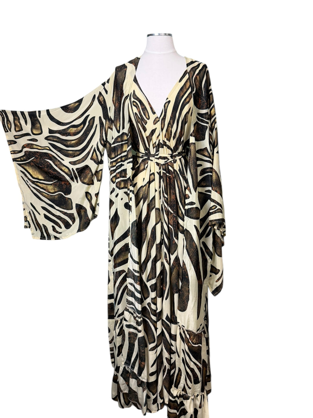 The Chocolate 2 Piece: Dress and Kimono Signature Set