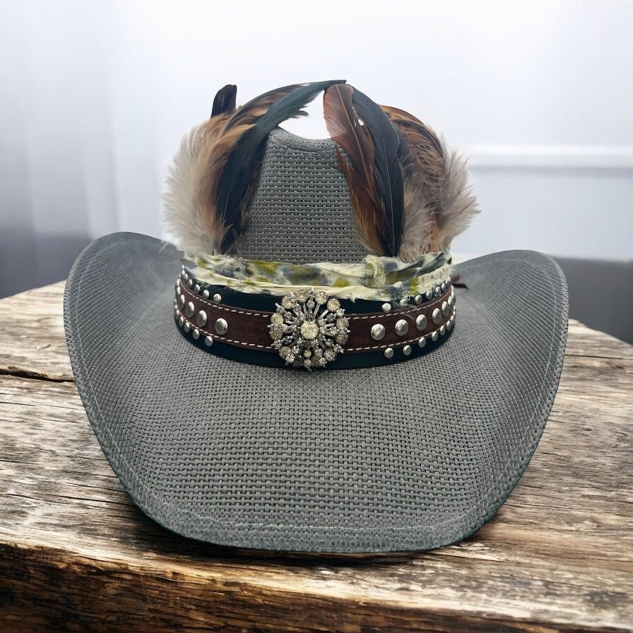 Whiskey Stardust Boho Cowboy Hat
