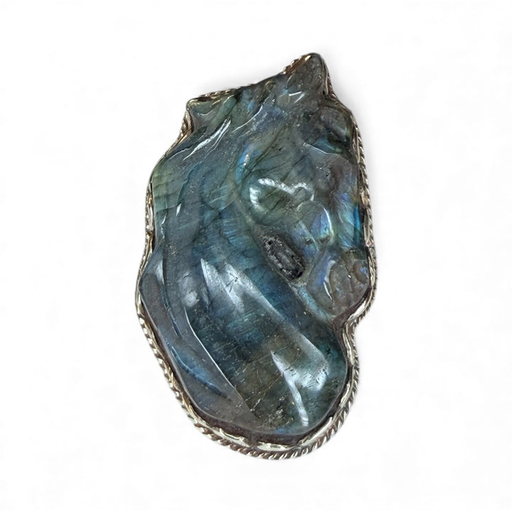 The King Horse Labradorite Ring