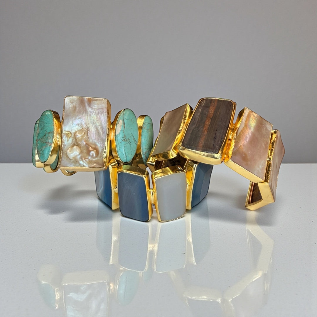 The Stone Cuff Bracelet Collection