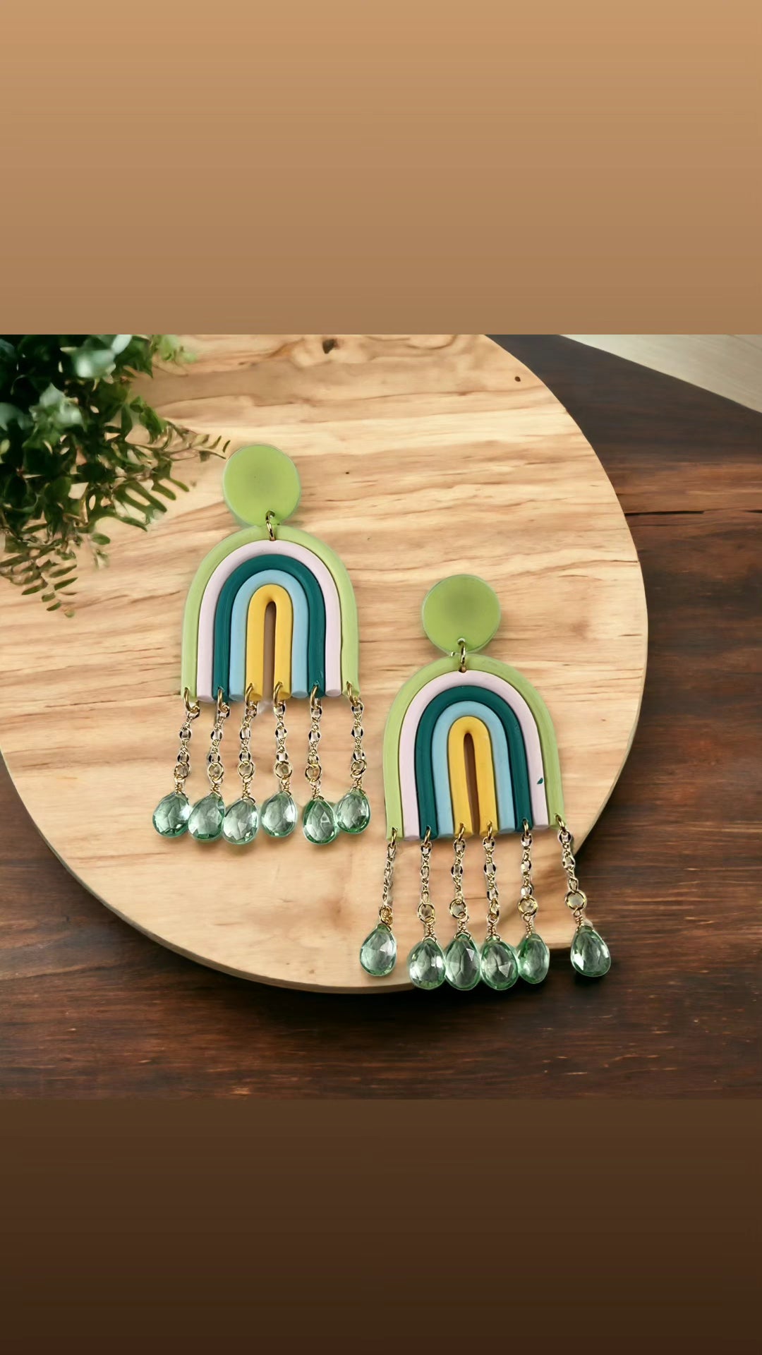 The Rainbow Gem Earring Collection