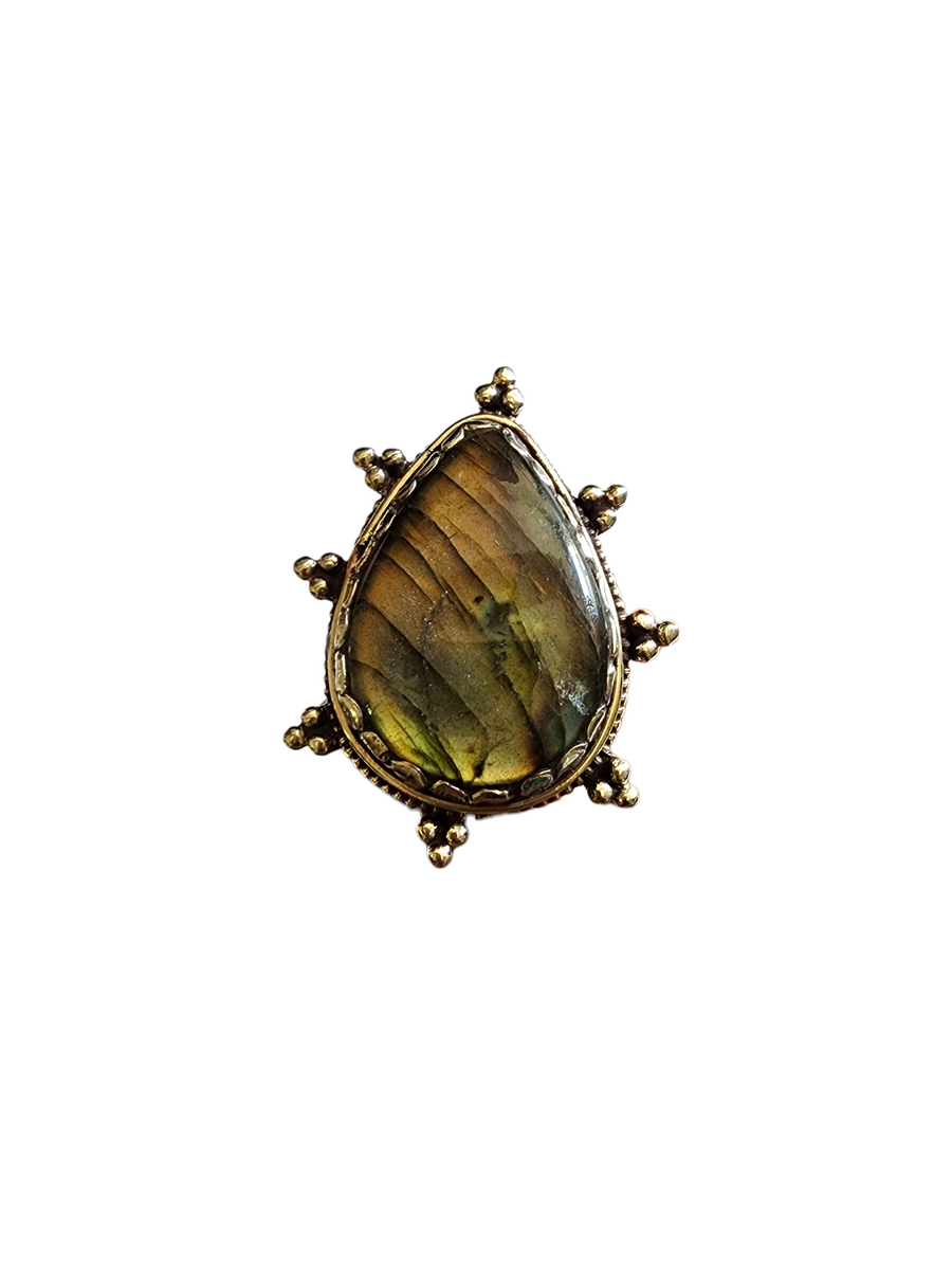 The Kimono Labradorite Ring Collection