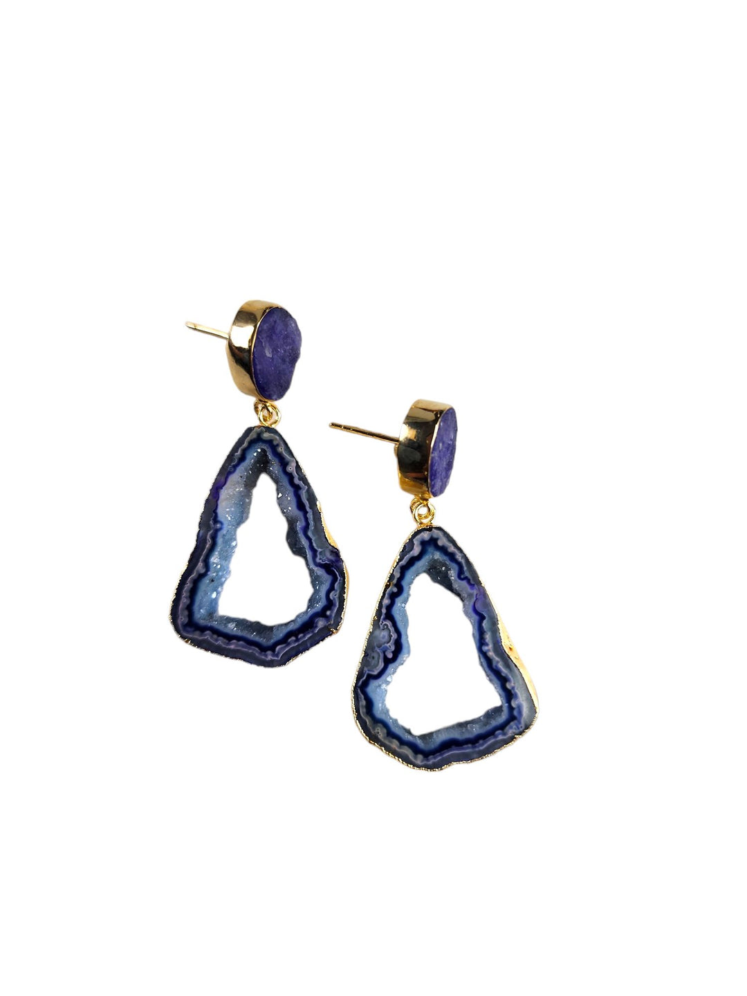 The Saima Agate Earring Collection