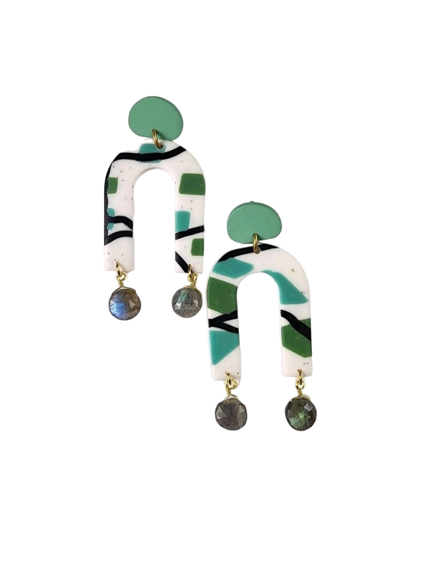 The Daisy Polymer Clay Earring Collection