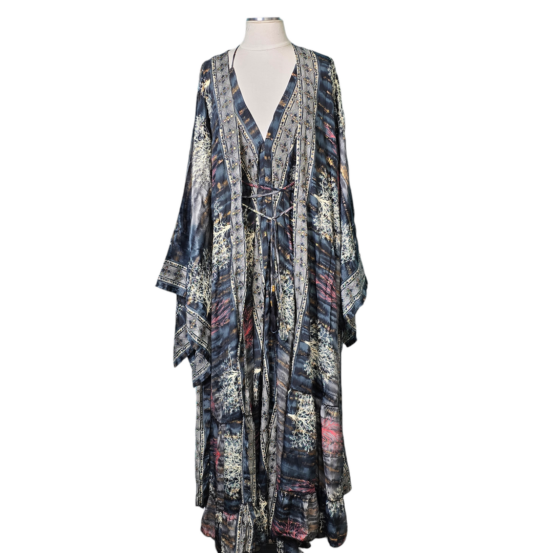 The Black Tree of Life Kimono Collection