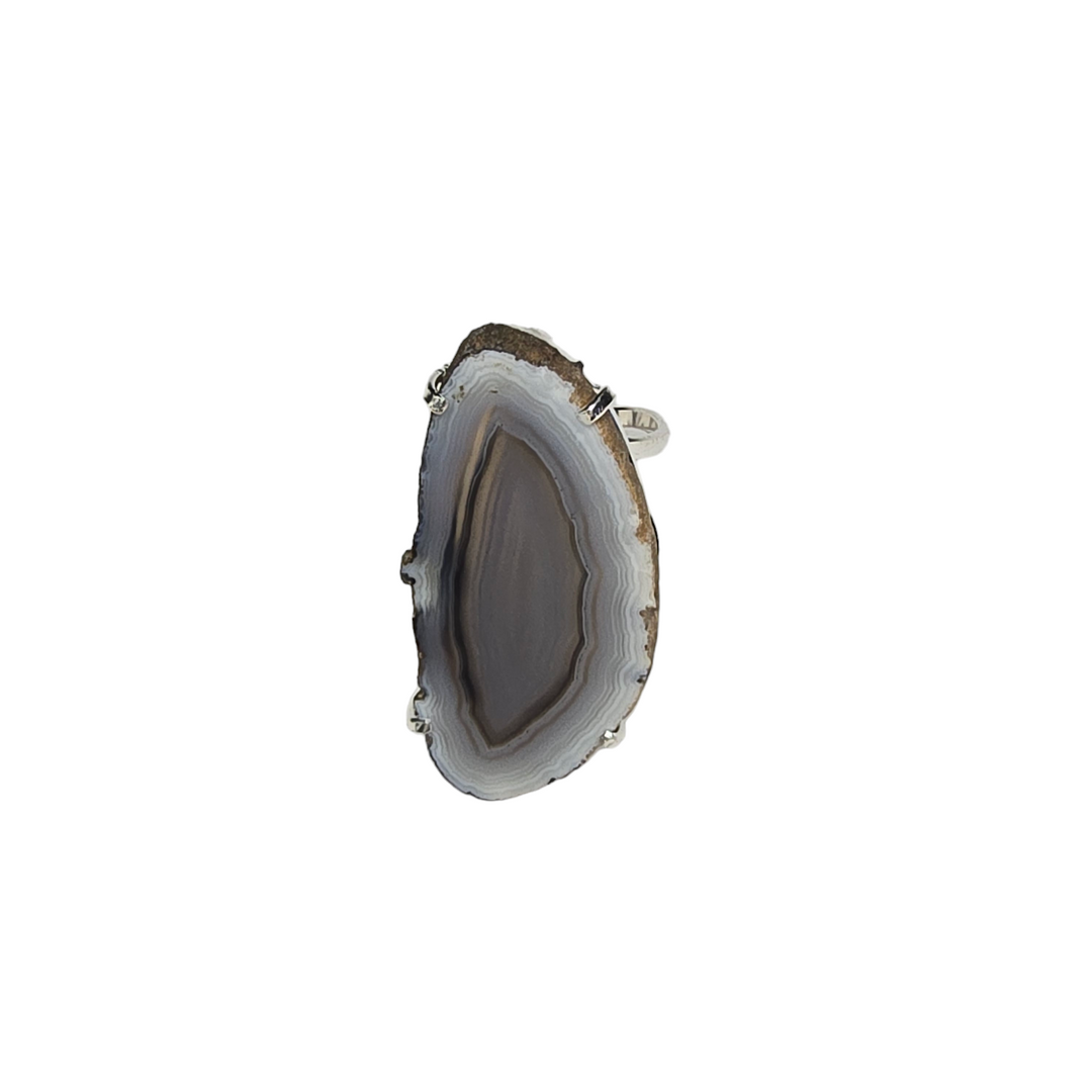 The Molly Agate Ring Collection