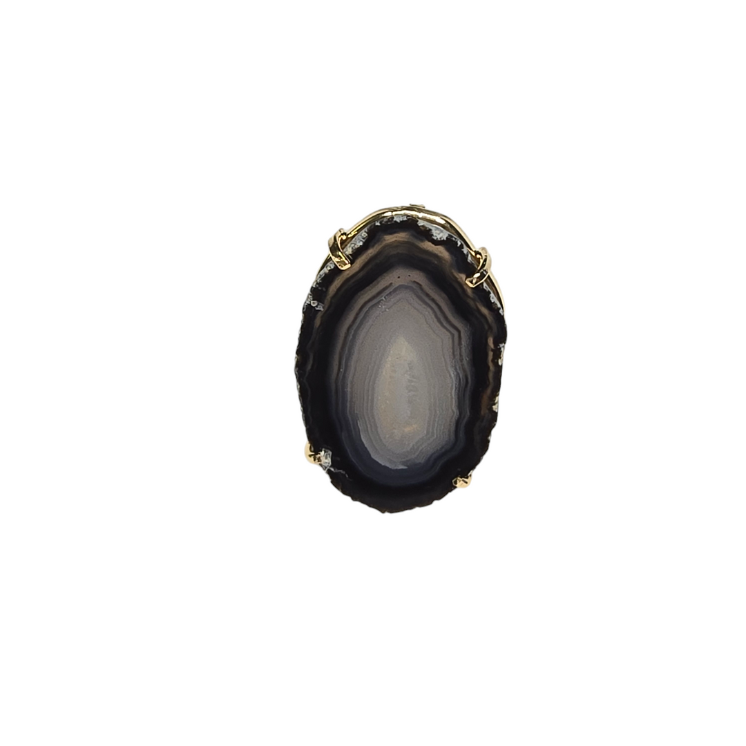 The Molly Agate Ring Collection