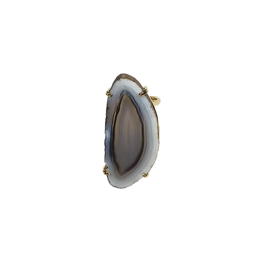 The Molly Agate Ring Collection