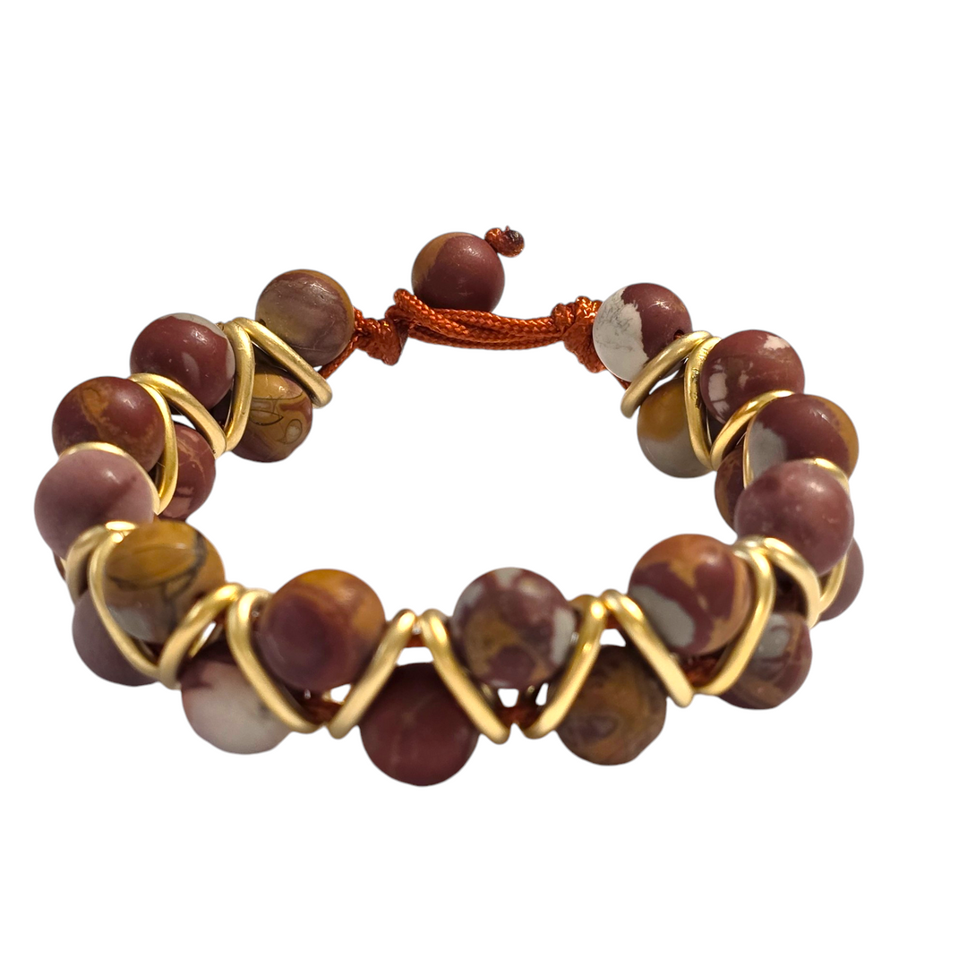 The Jimmy Helix Jasper Bracelet