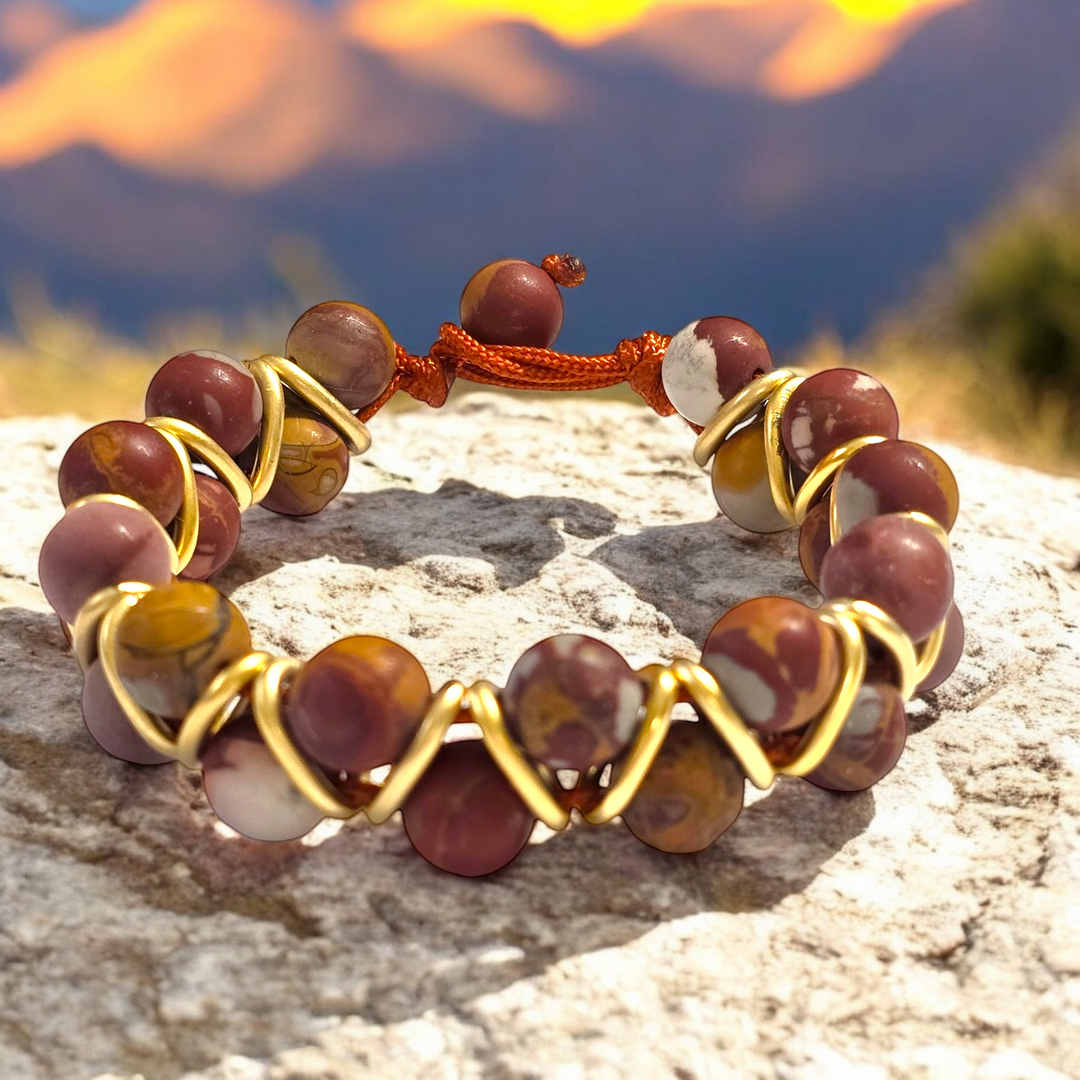 The Jimmy Helix Jasper Bracelet