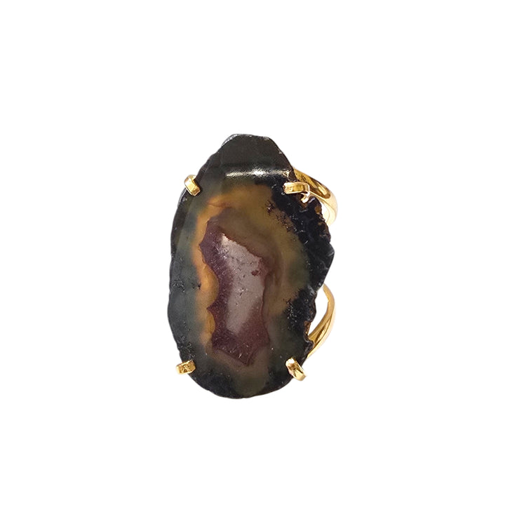 The Sanja Agate Ring Collection