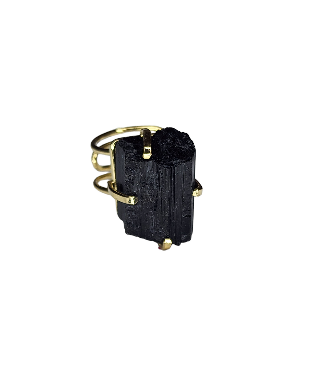 The Becka Black Tourmaline Wire Ring Collection