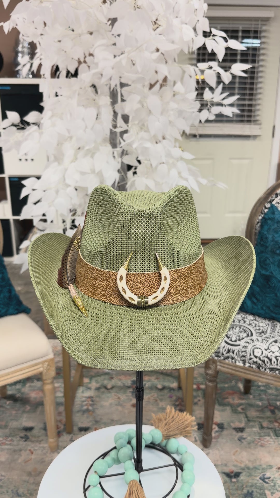 The Sage Horn Spirit Western Boho Hat